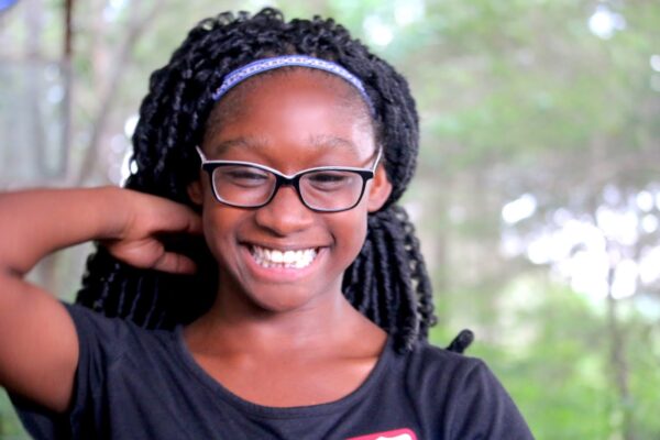 Samone thanks you for helping to make camp possible for her