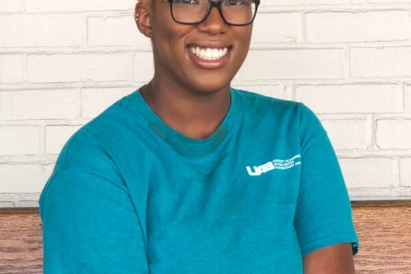 Taharia Morgan Taharia Morgan is a senior at the University of Alabama at Birmingham. She has lived all over the world but calls Chicago and Montgomery home. She is majoring in Public Health with a minor in Business Management. Taharia never stops smiling and is quick to try new things. She recently learned how to use the sawzall while conquering a small fear of heights, and laughed the entire time! Taharia is a hard worker, dedicated to finishing the job, excellent with the youth, and makes each project fun.