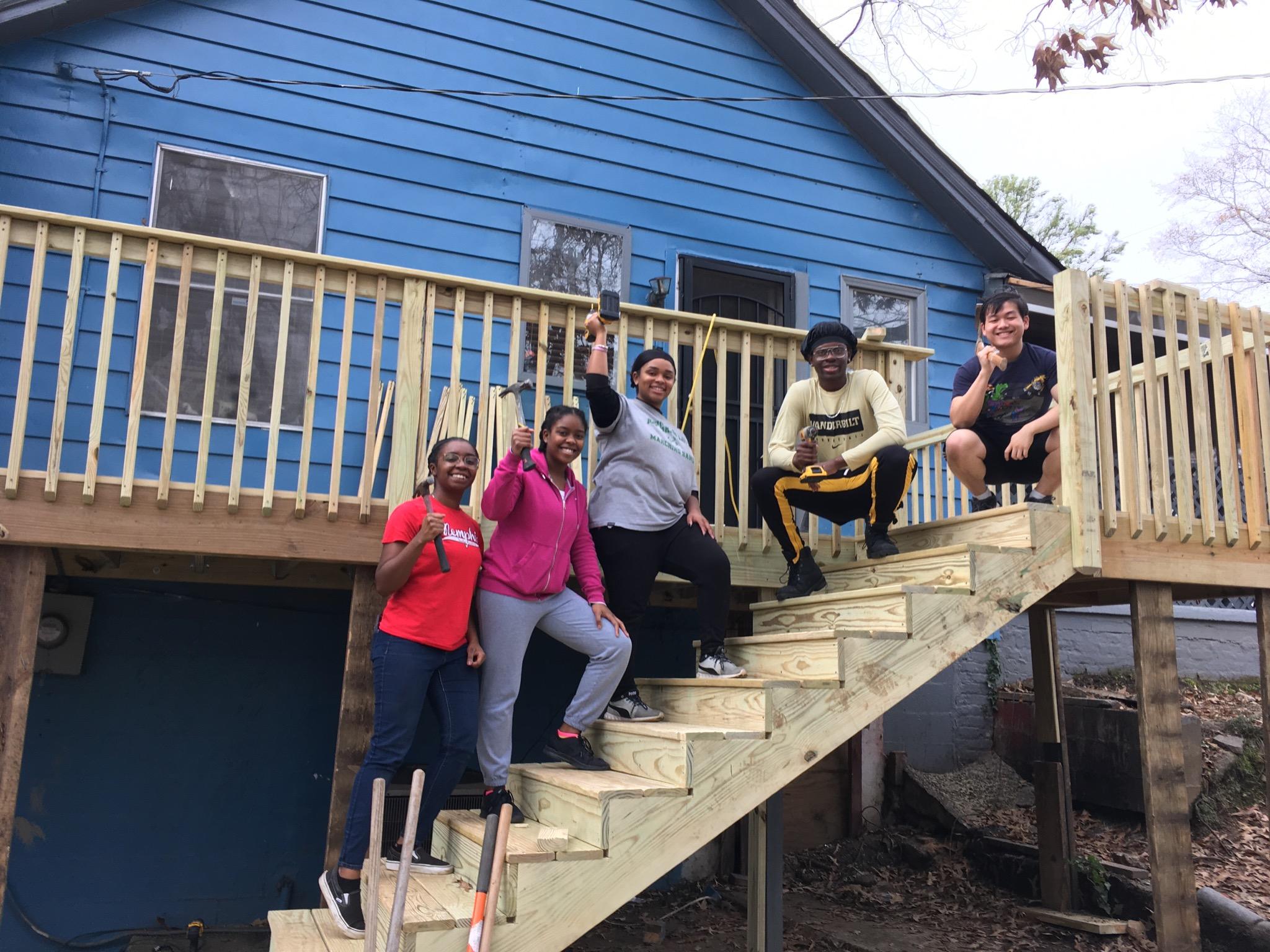 Ms. Fortune Gets a New Roof and Deck!