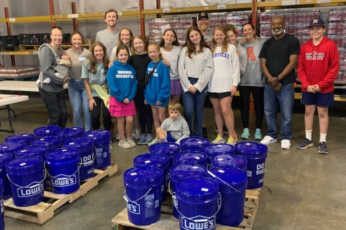 Serving through Disaster Relief Buckets
