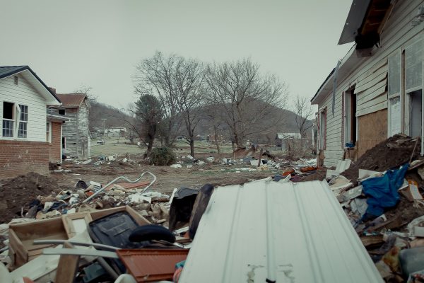 Devastation in Chuckey, Tennessee
