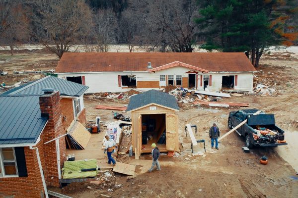Devastation in Chuckey, Tennessee