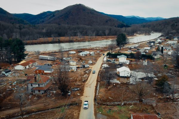 Devastation in Chuckey, Tennessee