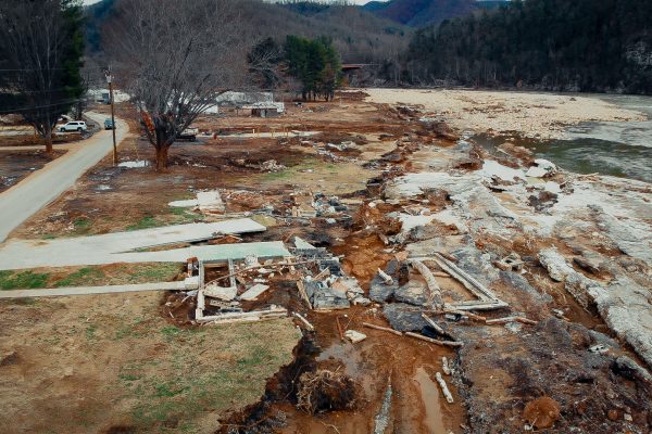Devastation in Chuckey, Tennessee